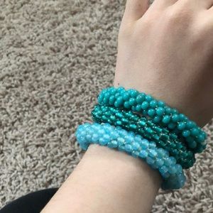 beaded bracelet set!!!!